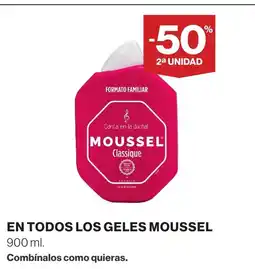 Supercor MOUSSEL En todos los geles oferta