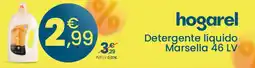 Clarel Hogarel Detergente líquido Marsella 46 LV oferta