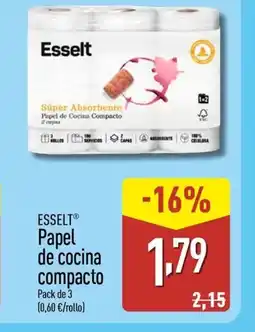 ALDI ESSELT Papel de cocina compacto oferta