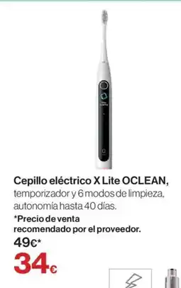 Hipercor OCLEAN Cepillo eléctrico X Lite oferta