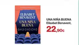 Hipercor UNA NIÑA BUENA Elísabet Benavent oferta