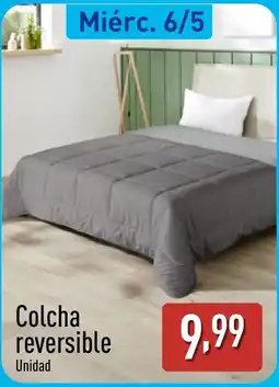 ALDI Colcha reversible oferta