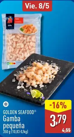 ALDI GOLDEN SEAFOOD Gamba pequeña oferta