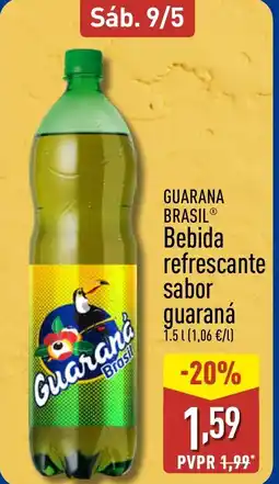 ALDI GUARANA BRASIL Bebida refrescante sabor quaraná oferta