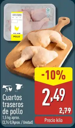 ALDI Cuartos traseros de pollo oferta