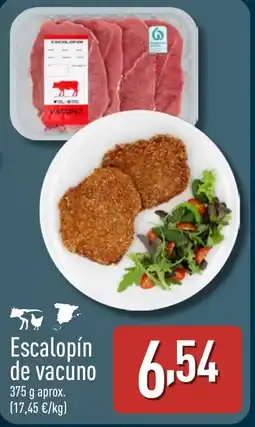 ALDI Escalopn de vacuno oferta