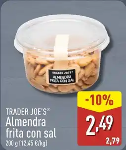 ALDI TRADER JOE'S Almendra frita con sal oferta