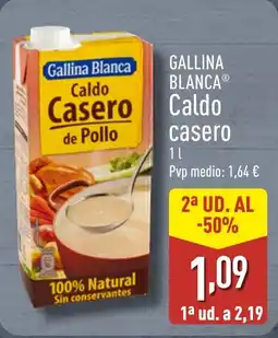 ALDI GALLINA BLANCA Caldo casero oferta