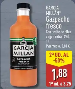 ALDI GARCIA MILLÁN Gazpacho fresco oferta