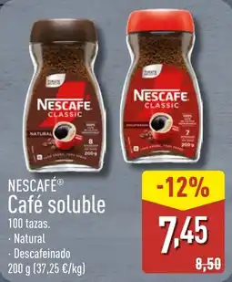ALDI NESCAFÉ Café soluble oferta