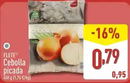 ALDI FLETE Cebolla picada oferta