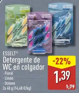 ALDI ESSELT Detergente de WC en colgador oferta