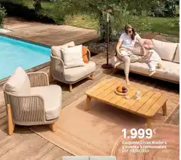 Leroy Merlin Conjunto livas madera y cuertas 6 somersales oferta