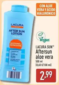 ALDI Lacura sun - aftersun aloe vera oferta