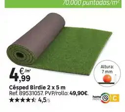 Leroy Merlin Home - cêsped birdie 2 x 5 m oferta