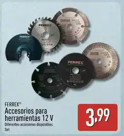 ALDI Ferrex - accesorios para herramientas 12 v oferta