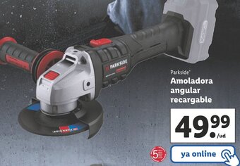 Lidl Amoladora Angular Recargable oferta