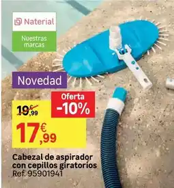 Leroy Merlin Cabezal de aspirador con cepillos giratorios oferta