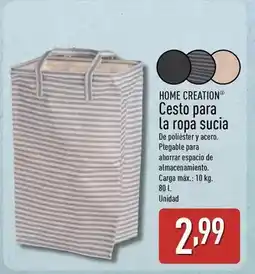 ALDI Home creation - cesto para la ropa sucia oferta