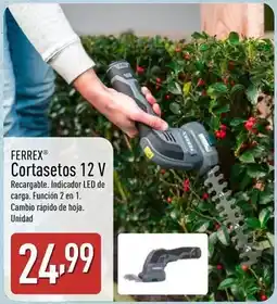 ALDI Ferrex - cortasetos 12 v oferta