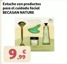Alcampo Nature - estuche con productos para el cuidado facial oferta