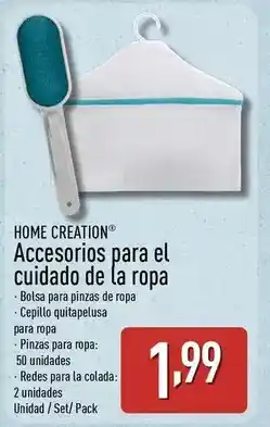 ALDI Home creation - accesorios para el cuidado de la ropa oferta