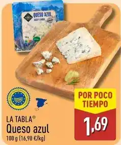 ALDI La tabla - queso azul oferta