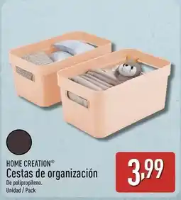 ALDI Home creation - cesta de organizacion oferta