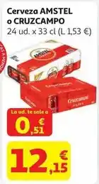 Alcampo Cruzcampo - cerveza oferta