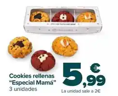 Carrefour Market Cookies rellenas especial mama oferta