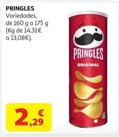 Alcampo Pringles - variedaddes oferta