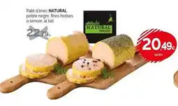 Condis Natural - paté d'anec pebre negre, fines herbes o senser oferta