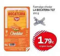 Condis Tgt - la bocateria formatge cheddar oferta