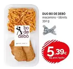 Condis Bo de debò - duo macarrons + llibrets oferta