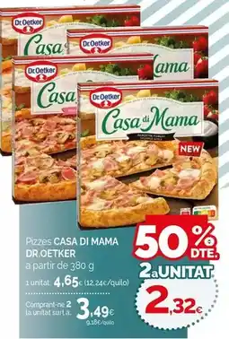 Condis Dr.oetker - casa di mama pizzes oferta