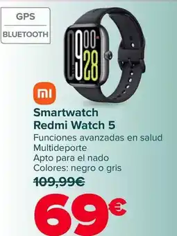 Carrefour Xiaomi - smartwatch redmi watch 5 oferta