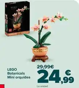 Carrefour Lego - lego botanicals mini orquídea oferta