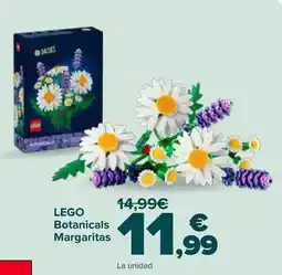 Carrefour Lego - lego botanicals margaritas oferta