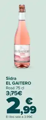 Carrefour El gaitero - sidra oferta
