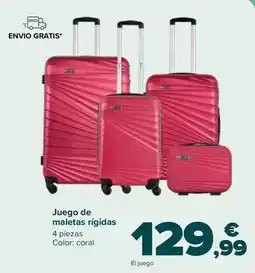 Carrefour Juego de maletas ricidas oferta