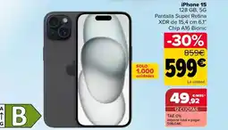 Carrefour Apple - iphone 15 oferta