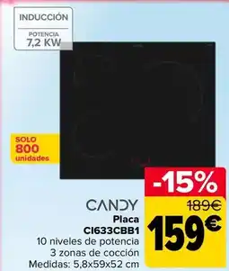 Carrefour Candy - placa ci633cbb1 oferta
