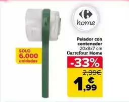 Carrefour Carrefour home - pelador con contenedor oferta