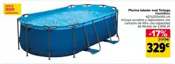 Carrefour Carrefour - piscina tubular oveal tortuga oferta