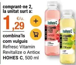 BonpreuEsclat Hohes c - refresc vitamin revitaliza o antiox c oferta