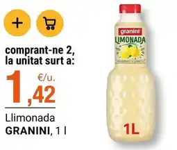 BonpreuEsclat Granini - llimonada oferta