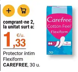 BonpreuEsclat Carefree - protector íntim flexiform oferta