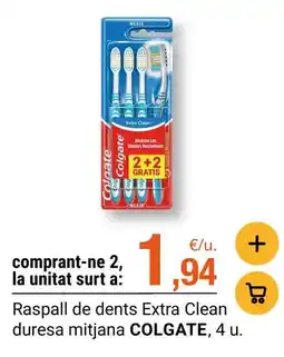 BonpreuEsclat Colgate - raspall de dents extra clean duresa mitjana oferta