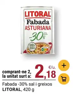 BonpreuEsclat Litoral - fabada asturiana oferta