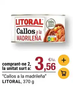 BonpreuEsclat Litoral - callos a la madrilena oferta